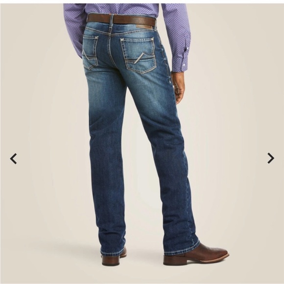 ARIAT M4  Cole relaxed bootcut denim jeans 40x32 western Bayshore workwear - Picture 3 of 12